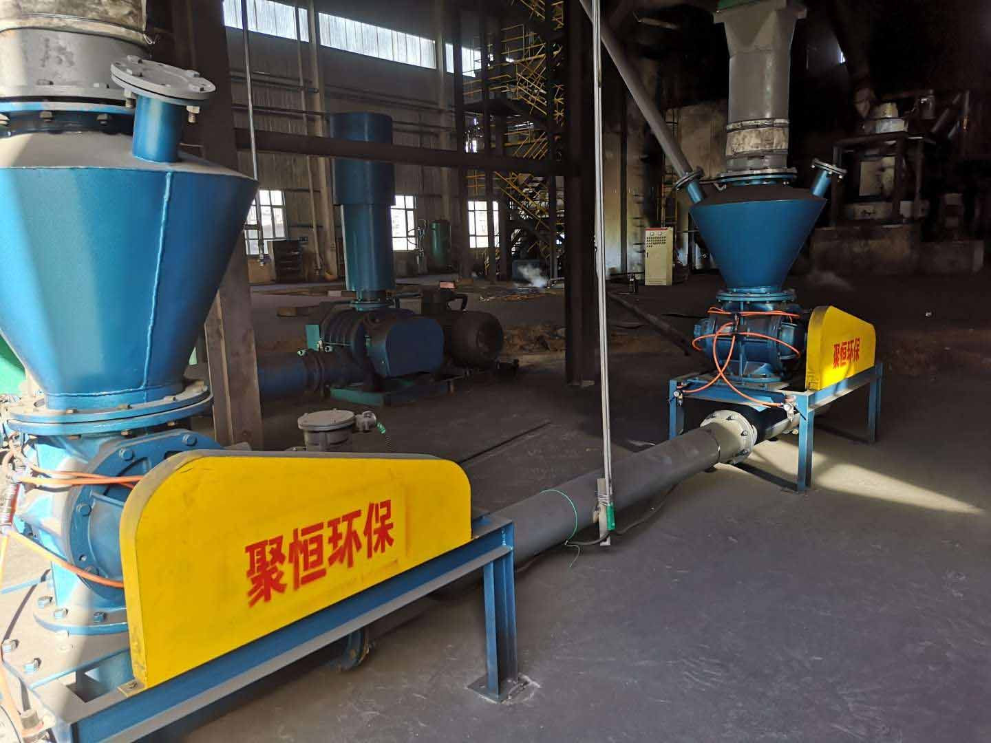 珠海某企業(yè)稀相氣力輸送系統(tǒng)